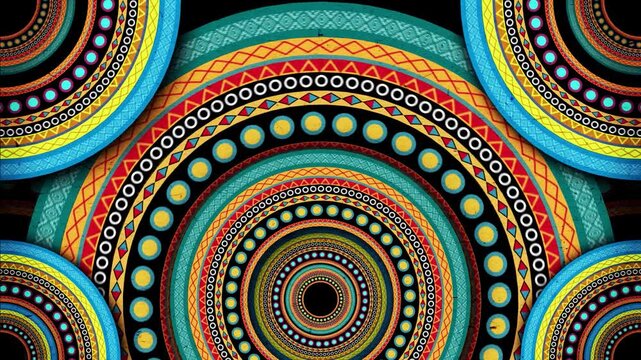 African Pattern Background 1