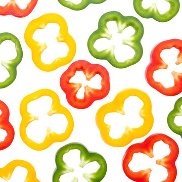 Sliced bel isolated on transparent background