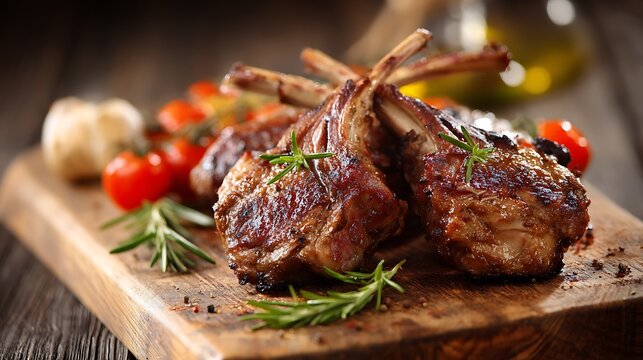 Gourmet Lamb Chops / グルメなラムチョップ
