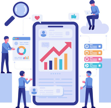 Social Media Analytics Dashboard with Data and Trend Monitoring