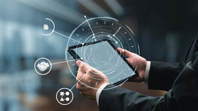 Concept of task management optimizes business efficiency. This system streamlines workflows, enhancing task management for project success and organizational productivity. Gist