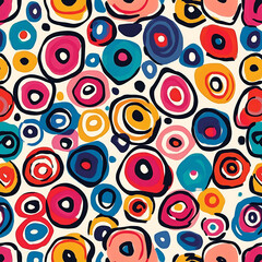 Naklejka premium Tile or carpet pattern background with decorative, symmetrical elements. Ideal for wallpaper, textiles, or digital design projects.