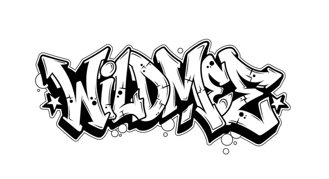 Wildstyle Graffiti Art - Urban Tagging and Street Art Design