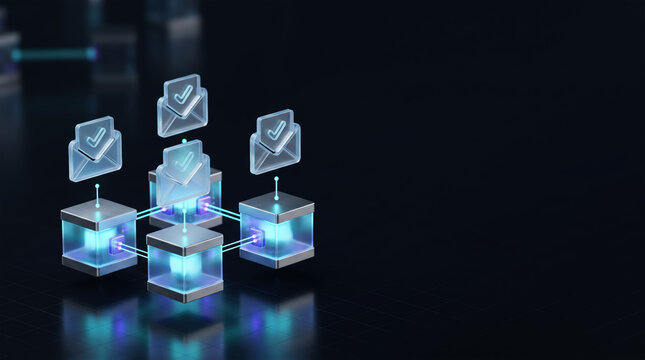 Secure Email Communication and Data Verification Concept