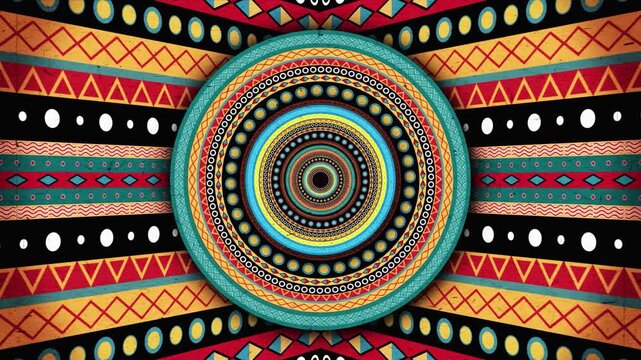 African Pattern Background 3