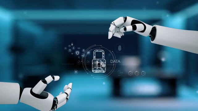 AI artificial intelligence strengthens cybersecurity with intelligent threat detection, virtual assistant alerts, and proactive protection agAI artificial intelligencenst digital breaches. Epoch