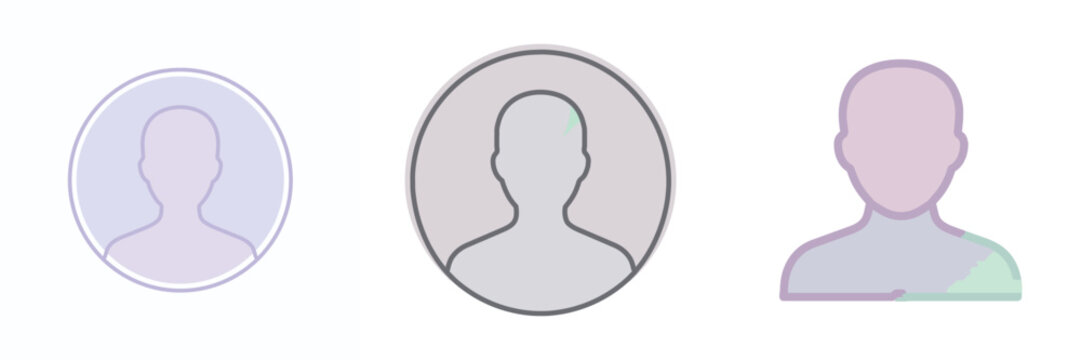 User Profile Avatar Icon Placeholders for Anonymous Accounts