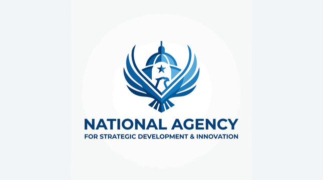 National Agency logo with winged emblem.