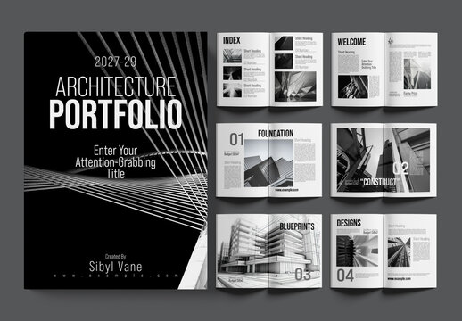 Architecture Portfolio Design