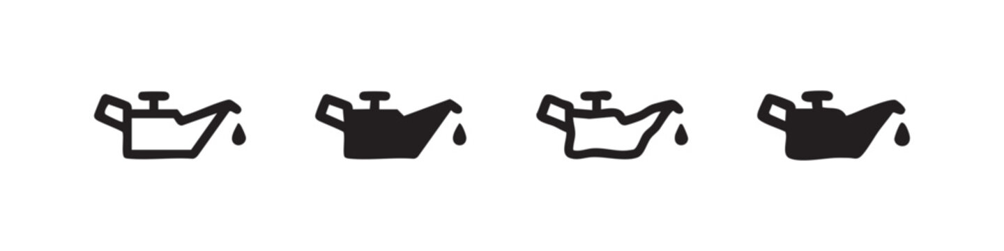Roller skate icon set