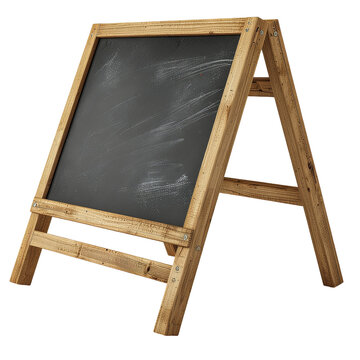 Wooden A-Frame Chalkboard Easel