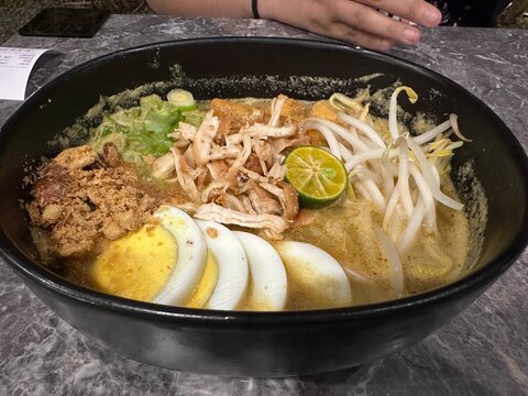 typical Indonesian soto