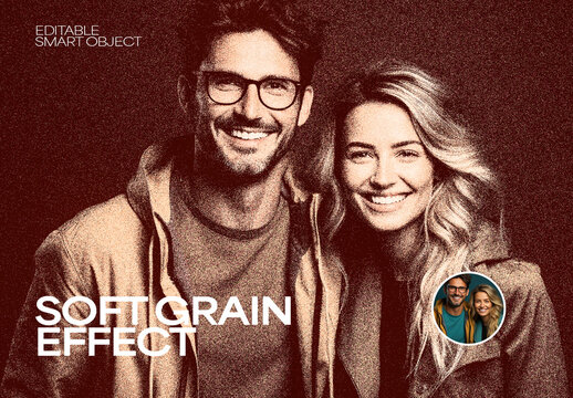 Soft Grain Photo Effect