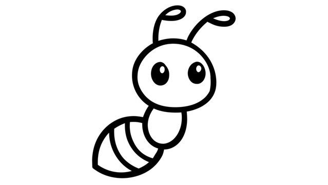 Diligent worker ant vector illustration demonstrating teamwork and industry, perfect for educational content, pest control advertisements, and intricate ecosystem graphic design resources.