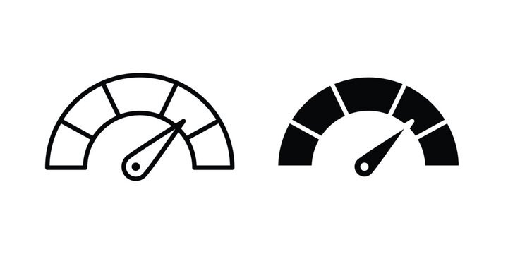 Performance icon vector design and illustration.