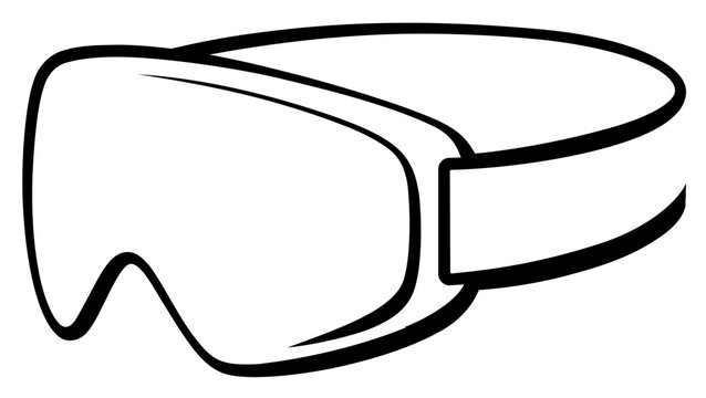 Professional optometrist vision testing equipment optical lens minimalist flat vector illustration graphic icon for eye care healthcare clinics and medical diagnostic branding scalable design