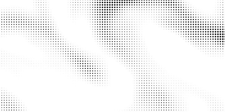 High-Quality Vector Halftone Dot Pattern Radiant Burst in Black and White, Ideal for Marketing Banners and Product Backgrounds