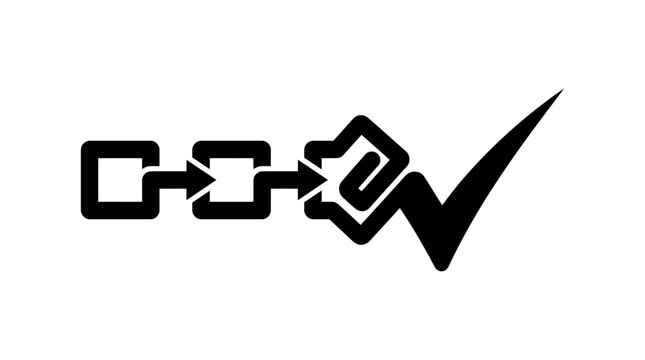 Process Flow Connection Network Link System Illustration