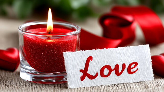 Romantic Candlelit Ambiance: A Beacon of Love and Affection