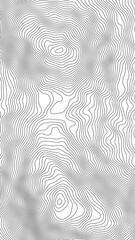 Vertical Topographic Map Contour Line Pattern Background Vector Illustration © octopusaga