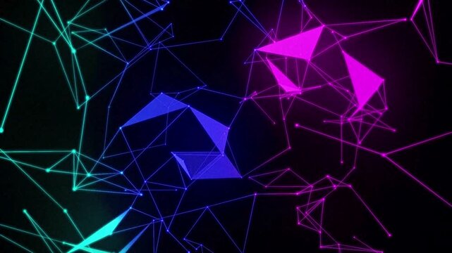 abstract glowing background