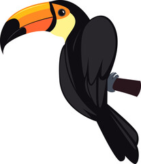 Fototapeta premium Toucan Bird Illustration
