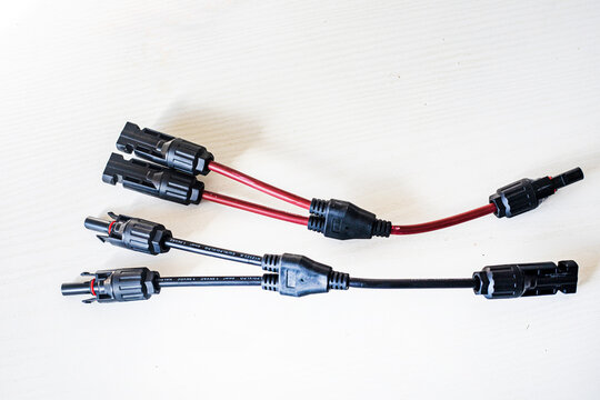 2Y/3Y/4Y solar connectors for parallel connection, 30A, 1000V, photovoltaic sockets for solar panel cables, 2 pcs.