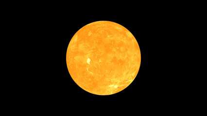 Venus planet and space. 3d illustration © Wublie