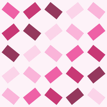 桜色ヘリンボーン柄・矢羽根模様シームレスパターン
