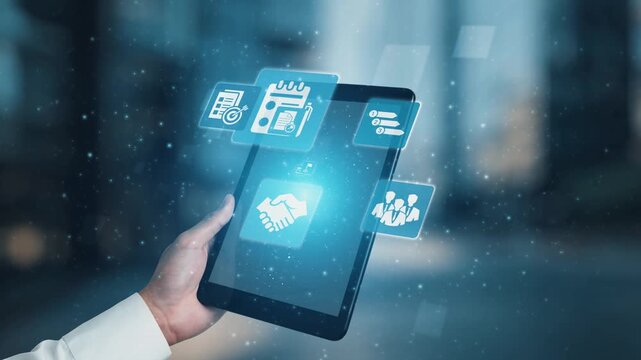 Concept of task management optimizes business efficiency. This system streamlines workflows, enhancing task management for project success and organizational productivity. Gist
