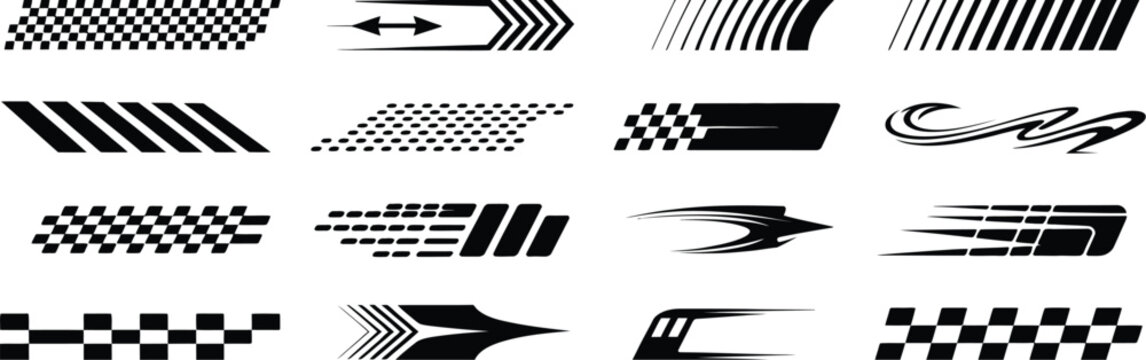 Set of barcode labels in black vector illustration design for business and music technology web icons featuring piano and arrow symbols
