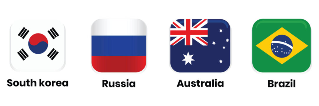 World Flags Collection: A vibrant showcase of international flags, symbolizing unity and diversity, representing countries from around the globe.
