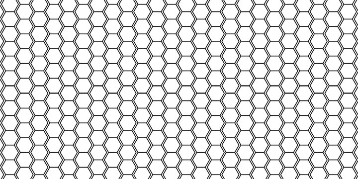 Hexagonal pattern cyberspace green background. Hexagon Grid tech pattern. Eps 10