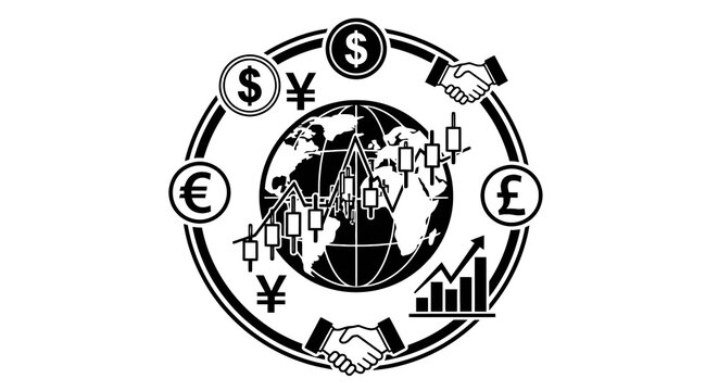 Global Business Finance Money Concept.