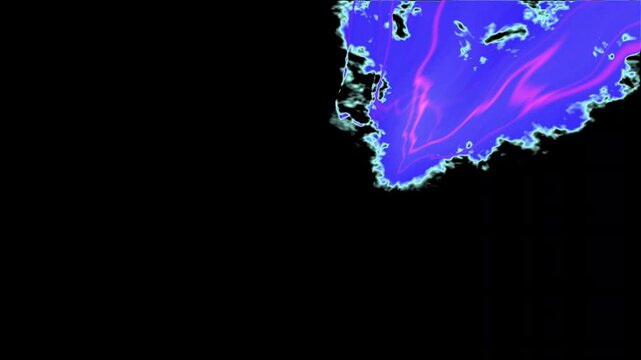 バイオ・ネットワーク：細胞間を駆け巡るエネルギーの奔流（Loop素材です）