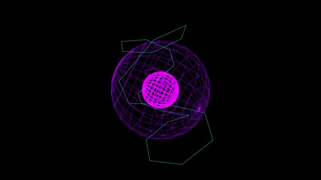 Premium 4K seamless loop of Vishuddha throat chakra torus knot and platonic solid sacred geometry phase-shifting in a cinematic void. Ideal for VJ sets, trance visuals, meditation, and yoga studios.