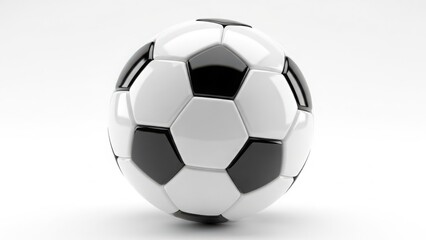 Naklejka premium Classic soccer ball