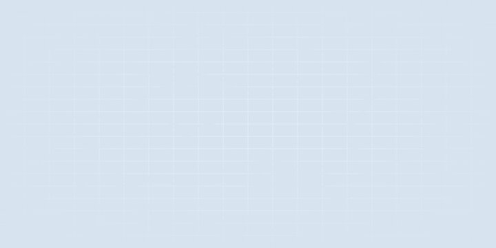 Blue vector engineering paper background template. Vector grid paper editable mockup illustration. Horizontal oriented pattern background made in proportional size.