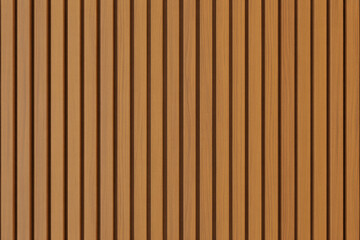 Fototapeta premium Brown wooden slats background, texture for design