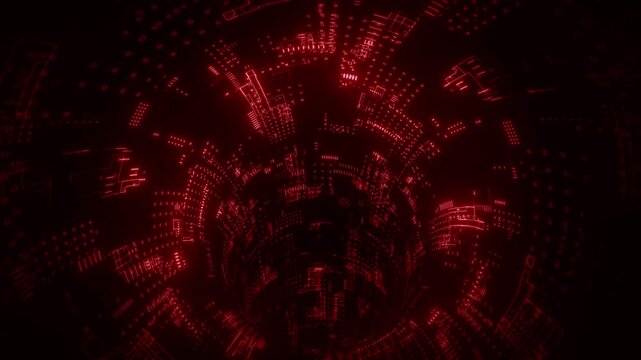 Loop Technology Red BACKGROUND multipurpose video.