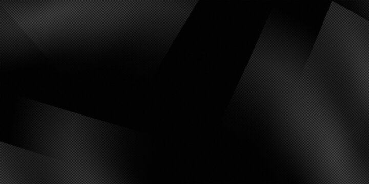modern dark black background combines geometry pattern with industrial materiality (carbon texture)
