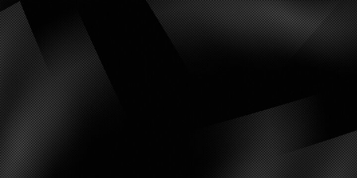 modern dark black background combines geometry pattern with industrial materiality (carbon texture)