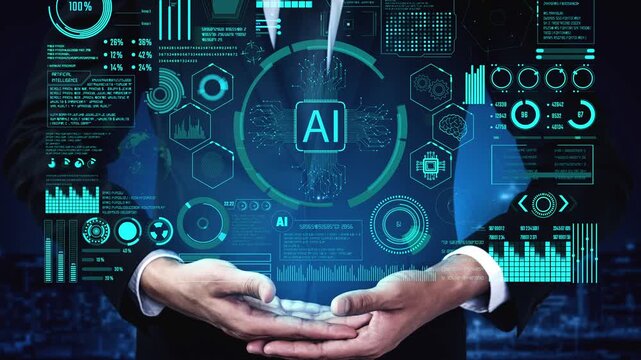 AI Assistant Brain Processor with LLM Technology, Big Data, Machine Learning, Generative AI for Business Support, Future Agentic AI Technology and Artificial Intelligence Prompt Engineering. Thunk