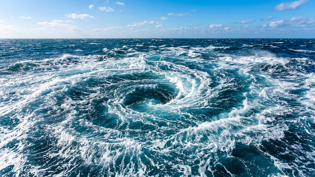 海の渦巻き