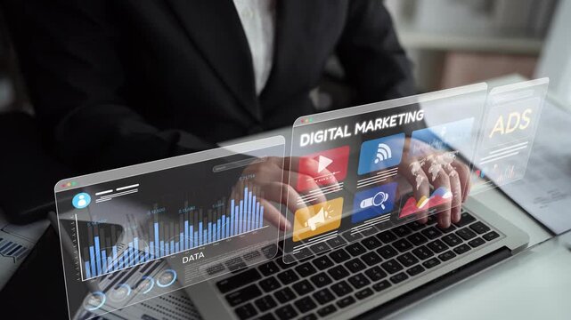 Online ads and digital marketing help brands grow. Content marketing builds engagement. Marketing tools boost ROI. Effective ads and marketing drive online business success. Muxer