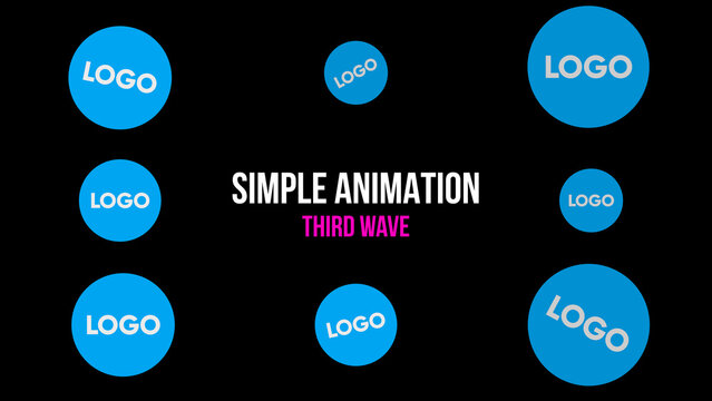8 simple logo and any element intro animations, clean, customizable, easy to use