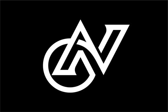 AN Letter Monogram Logo Design