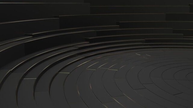 3D Scene Background Animation Loop