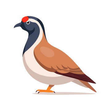 Illustration of a Buttonquail bird