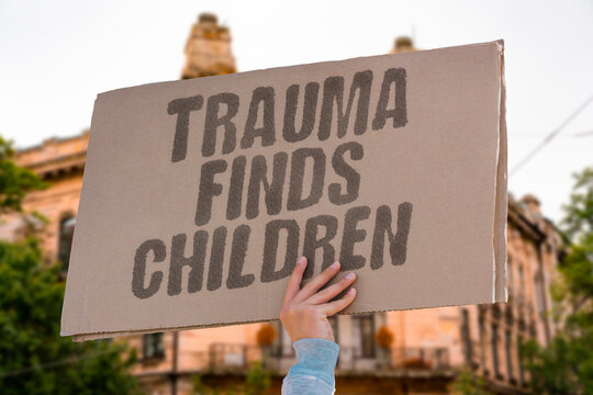 "Trauma Finds Children" What parents refuse to process eventually surfaces inside their offspring. PARENTS. REFUSE. PROCESS. SURFACES. OFFSPRING.